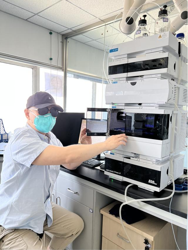 王海在他的实验室 来源：王海供图