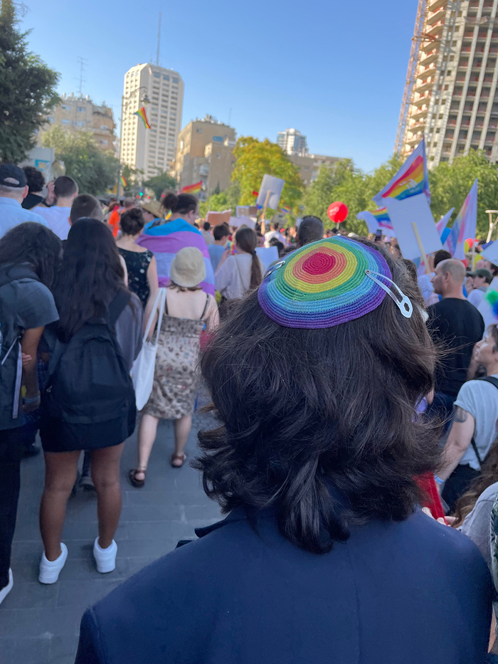 彩虹色的小圆帽（Kippa）