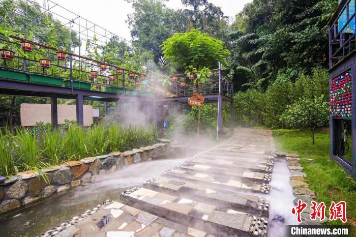 主题园占地面积约为1400平方米 越秀公园 供图