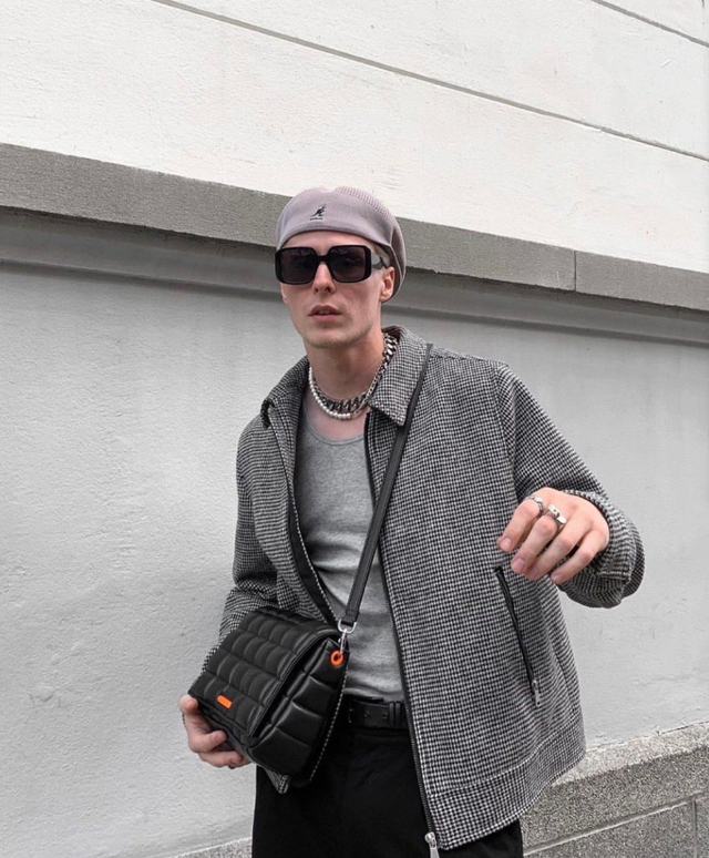 ins新晋荷兰时尚博主davey原来男生的搭配可以简单不失高级