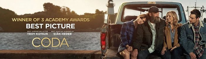 由苹果公司出品的《健听女孩》力夺奥斯卡最佳影片，成为首部荣获该殊荣的流媒体电影