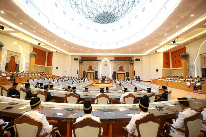 柔佛州议会开幕 图片来源：东方日报