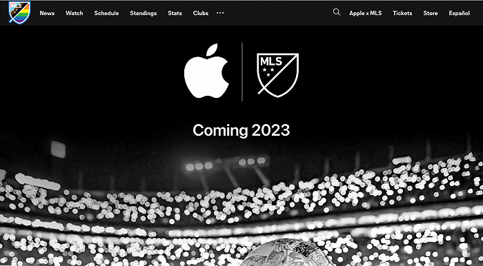 MLS的官网宣传页面