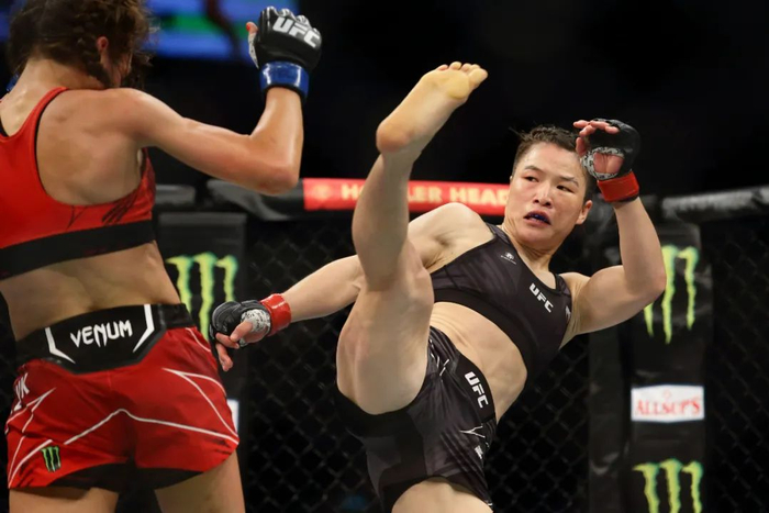 　▲几天前，张伟丽再胜乔安娜。&nbsp; 图/IC photo