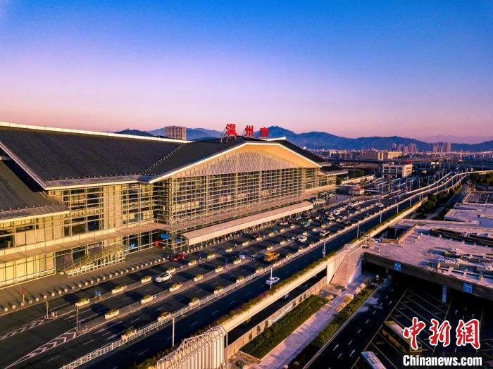 资料图：温州南站。张福昆 摄