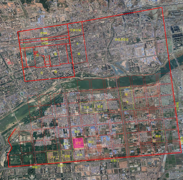正平坊位置示意图（石自社供图）