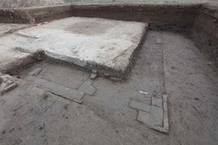 4号建筑遗址局部（何岁利供图）