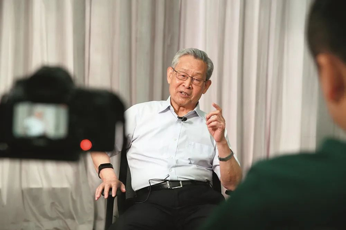 2022年6月7日，杜祥琬在北京接受记者专访。（记者侯欣颖/摄）