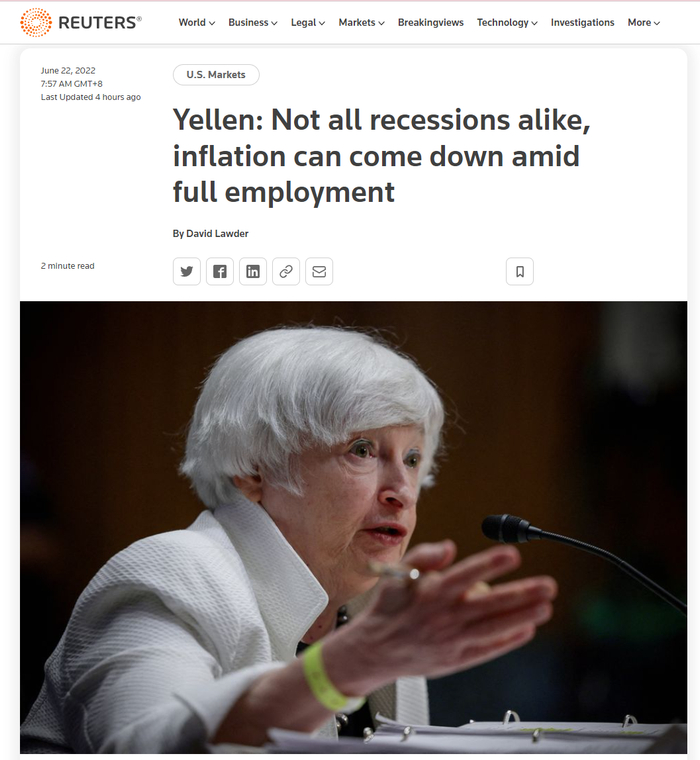 路透社报道截图