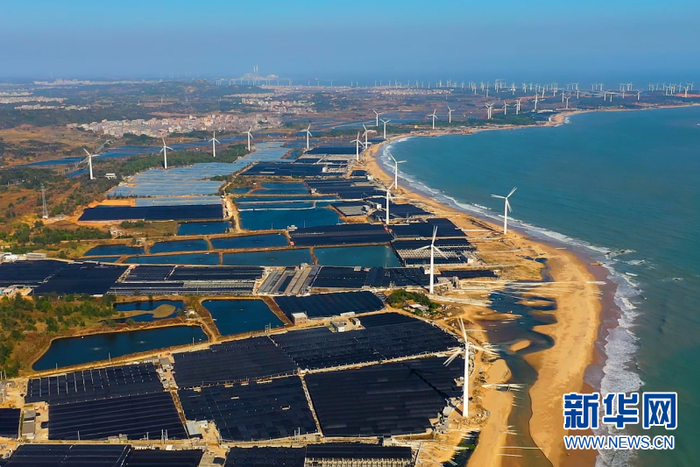 鲍鱼养殖基地。新华网发（陈其泰摄）