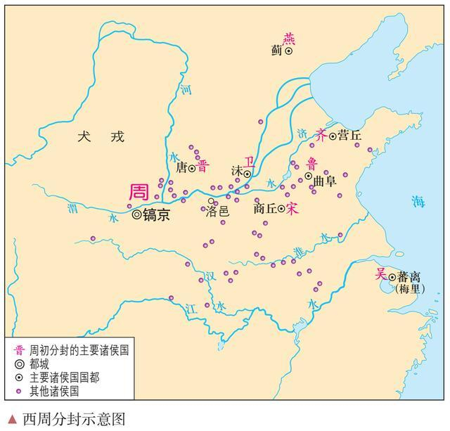 周天子最初实力十分强大，但后期诸侯崛起王室衰微权威一落千丈