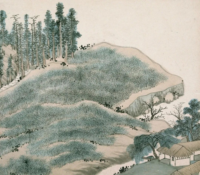 明 沈周《东庄图》之《麦山》 南京博物院藏