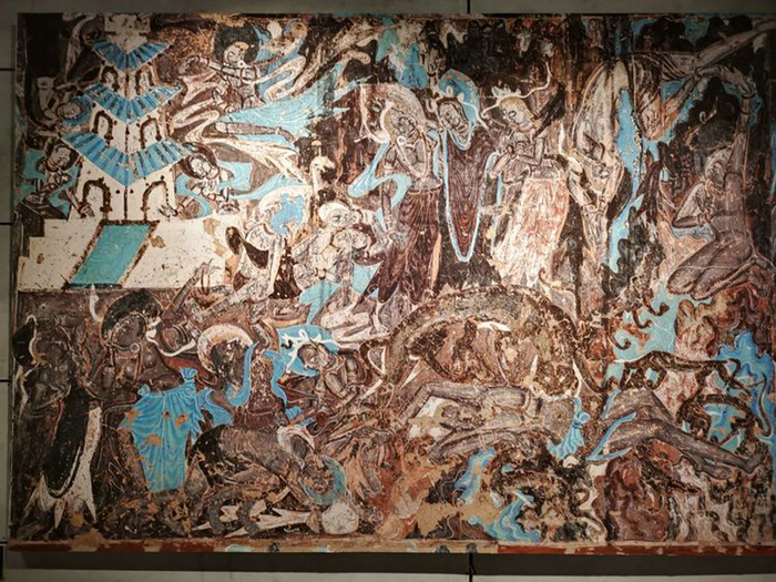 萨埵太子舍身饲虎图