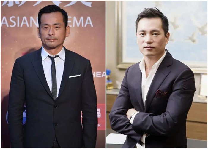 周焯华（左）和陈荣炼