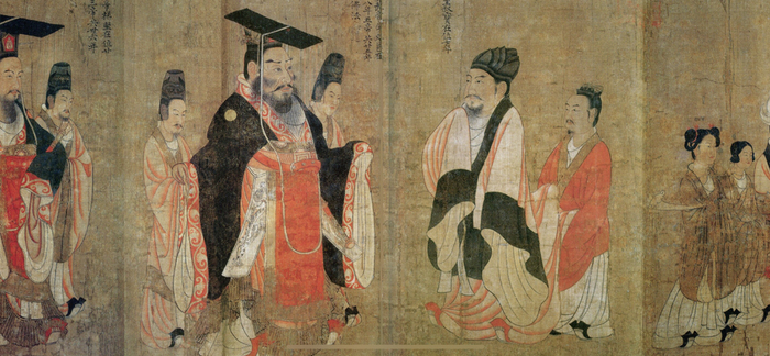 传为阎立本所绘《历代帝王图》