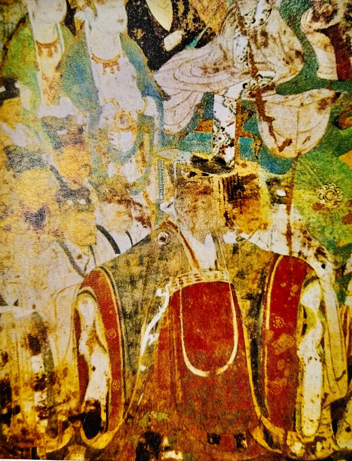 敦煌220窟中的帝王图