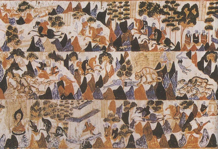 萨埵太子本生故事（局部）