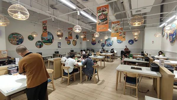　盒马鲜生杨高南路店堂食&nbsp;&nbsp;盒马供图