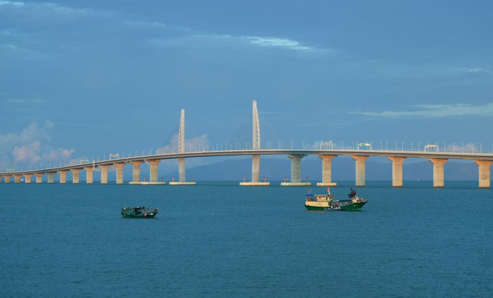 　　这是港珠澳大桥（2020年9月11日摄）。新华社记者陈晔华摄