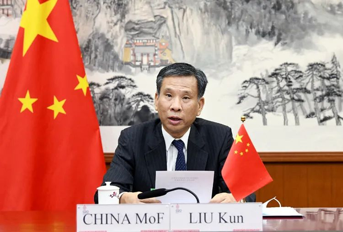 刘昆出席2022年首次二十国集团财政和卫生部长联合会议