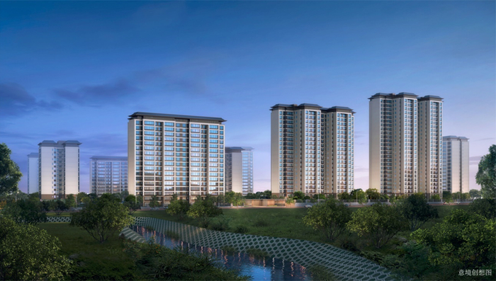 图：首钢东境风华创想图