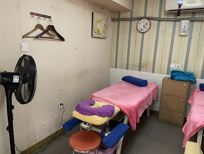 悦心盲人按摩店从2007年开业至今。