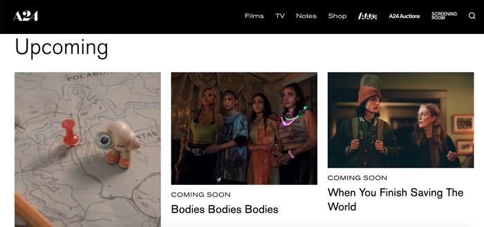 图源：A24 公司主页