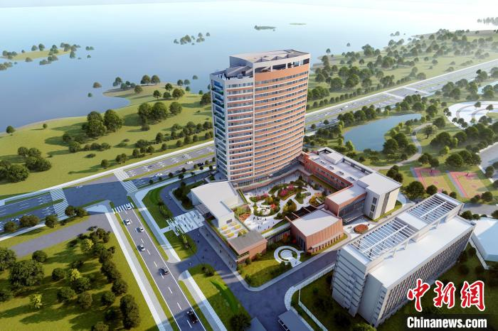 图为厦门长庚养生护理院效果图。　厦门长庚医院供图