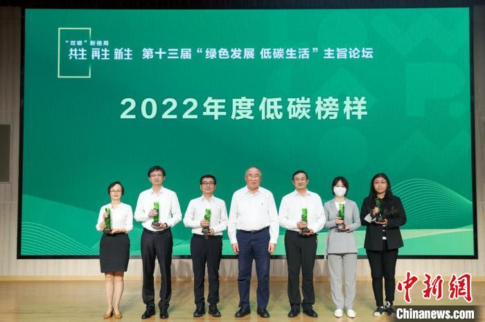 2022年度低碳榜样 蒋启明 摄