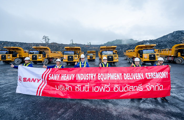 中国工程机械企业正在逐渐走出去&nbsp;图源三一重工
