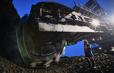 图为俄罗斯西伯利亚煤炭能源公司运营的博罗金斯基煤矿。图片来源：视觉中国