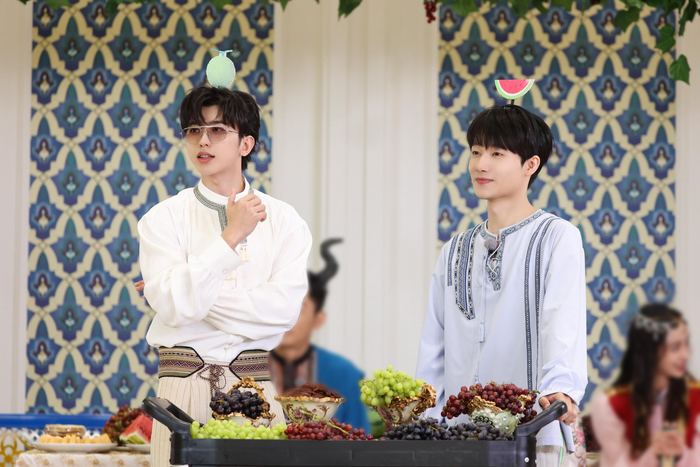 蔡徐坤、蒋敦豪。  节目组供图