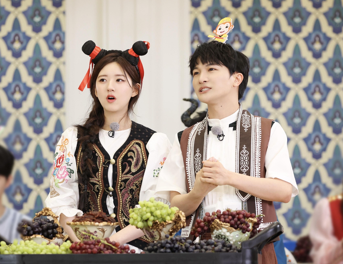 赵露思、周深。 节目组供图 