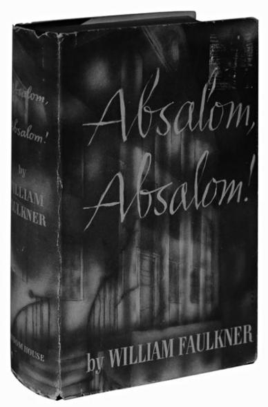 《押沙龙，押沙龙》初版封面 图片来源于《福克纳画传》