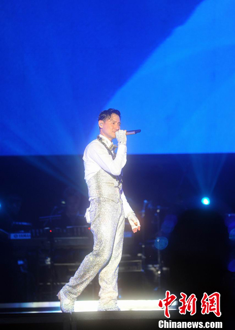 资料图：张学友。刘继刚 摄