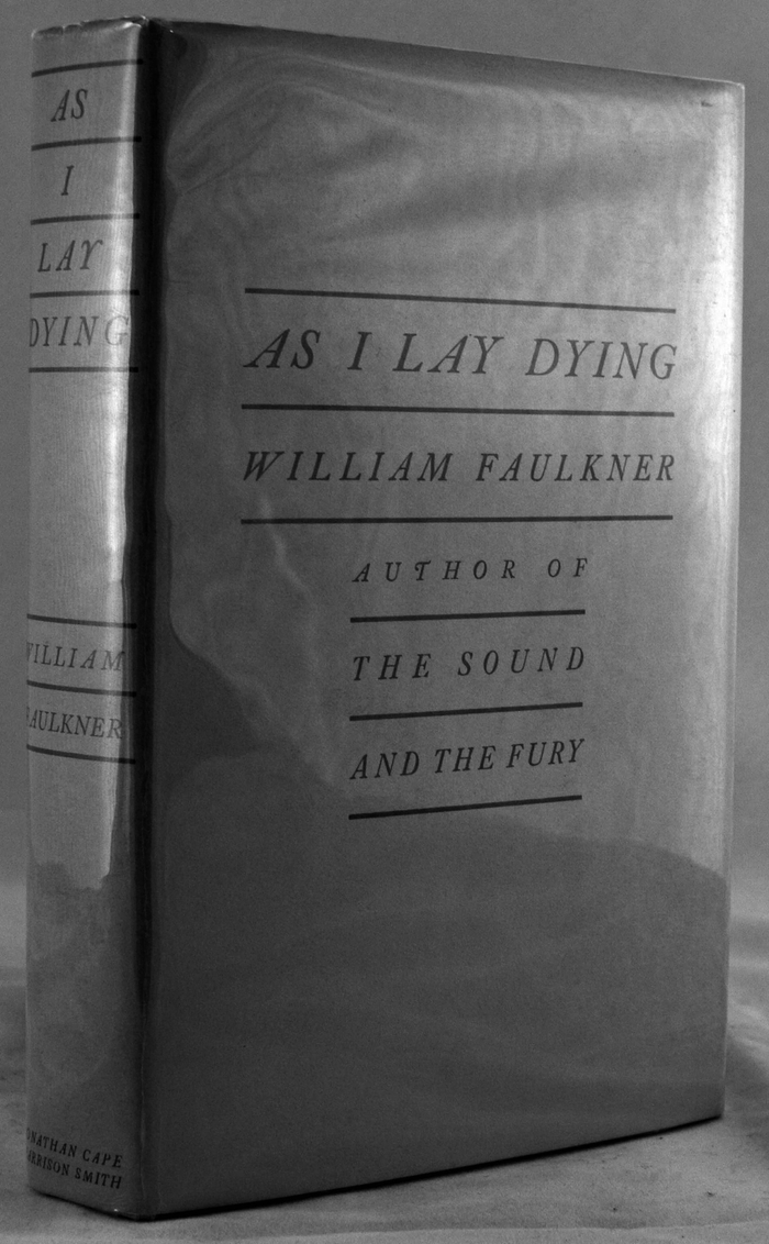 《我弥留之际》初版封面 图片来源于《福克纳画传》