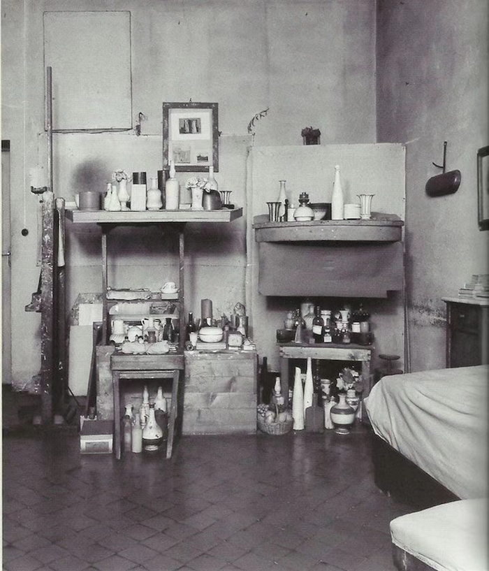 乔治·莫兰迪画室