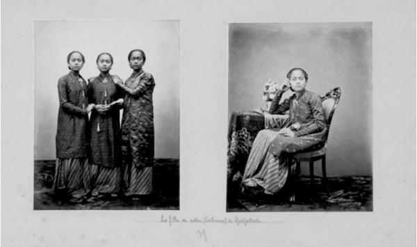 东印度的印尼中产女性，20世纪初