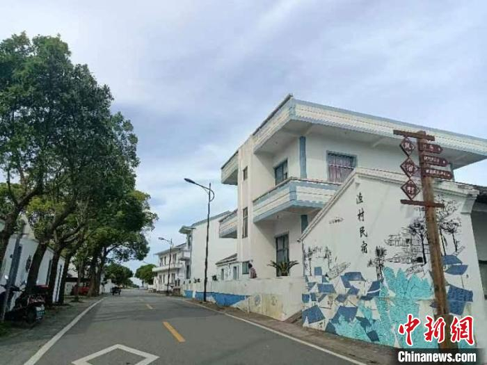 岱山岱东镇龙头村民宿风貌。　魏嫣然 摄