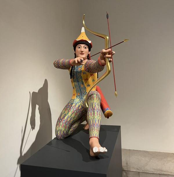 布林克曼团队色彩重建的希腊弓箭手