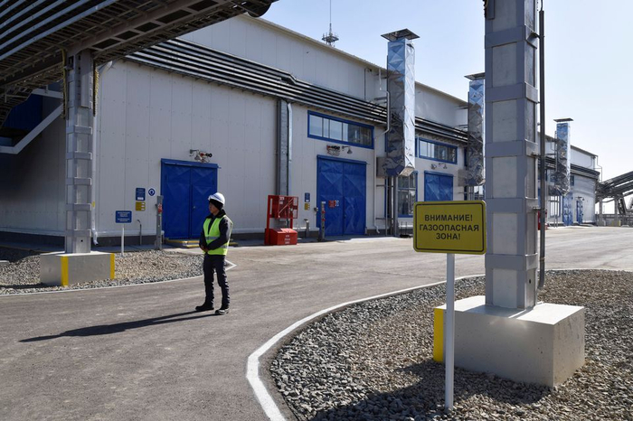 CPC管道哈萨克斯坦抽油站（来源：路透社）