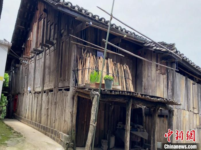 图为壮族干栏文化第一村——那岩古寨。　杨正荣 摄