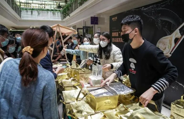 打造鲟鱼水饺产品帮卖帮销