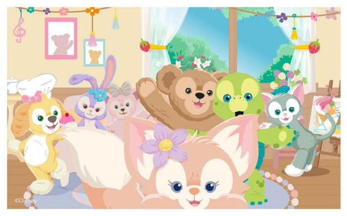 “达菲与他的朋友们”卡通全家福