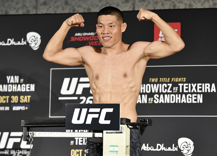 李景亮即将登台7月17日UFC格斗之夜。