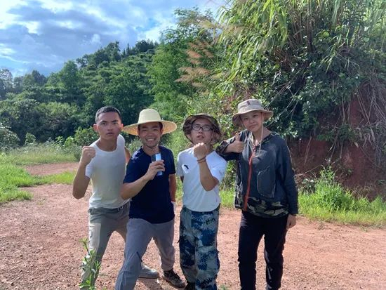 　2021年6月，梁哲贤的创业团队。