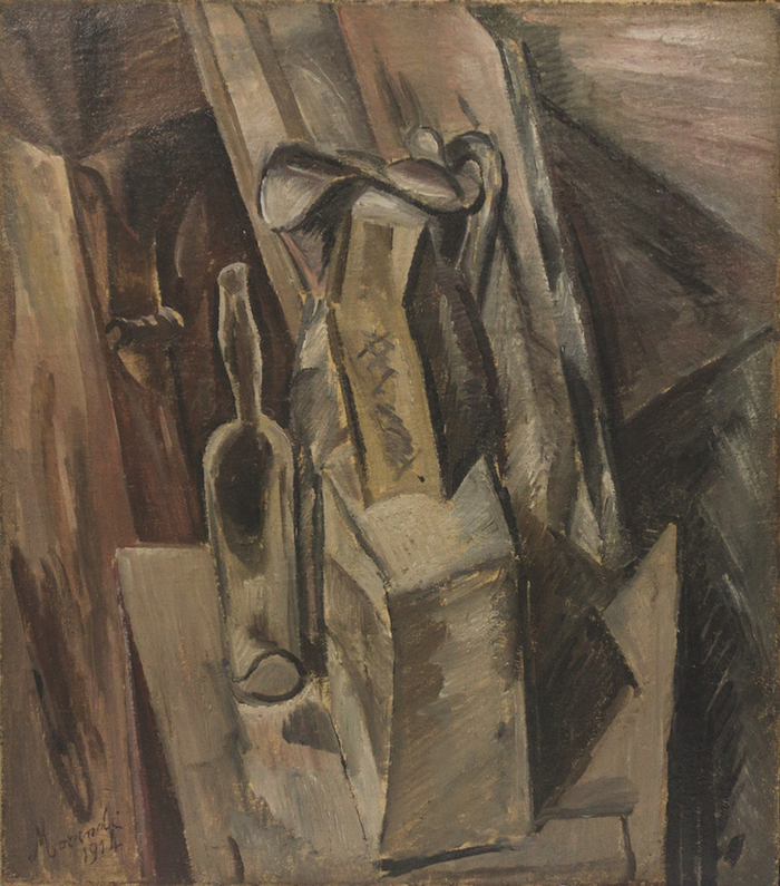 莫兰迪，静物画，布面油画，1914