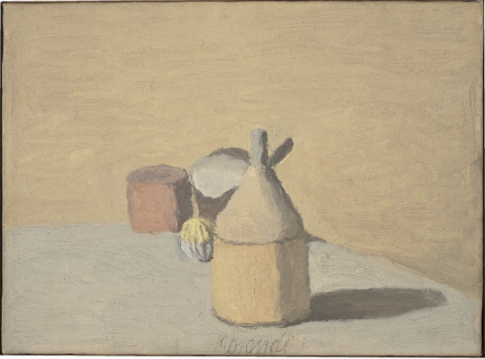 莫兰迪，静物画，纸本水彩，1949年