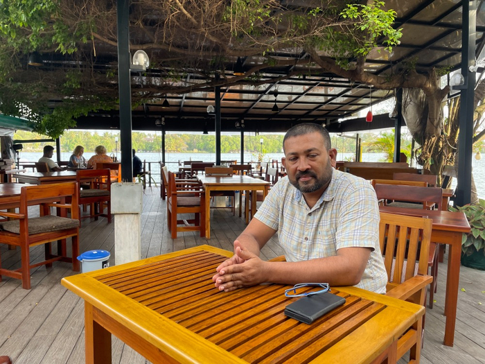 Nishan Fernando是Pier88餐厅的老板