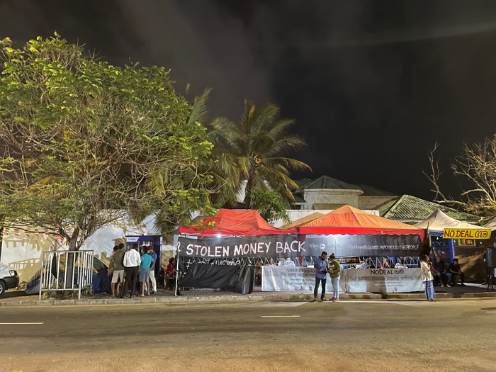 7月12日晚的总统官邸